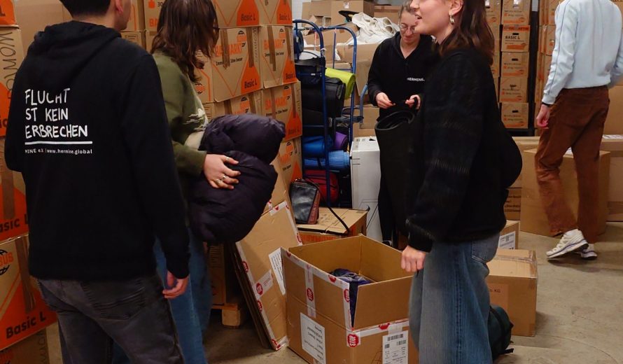 127. Hilfslieferung: Joel Nafuma Refugee Center, Rom